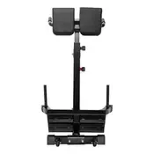 VEVOR Rimski stol za hiperextenzijo nastavljiva klop nosilnost 158 kg črna