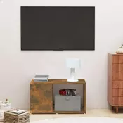 TV ormaric boja dimljenog hrasta 60x24x32 cm konstruirano drvo