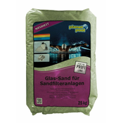 Planet Pool pesek zelen, steklen 0,5-1,00 mm, 20 kg