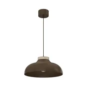 Viseči lestenec BASCA na kablu 1xE27/15W/230V rjav/bež