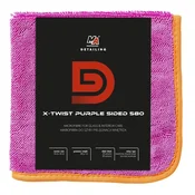 shumee 025702 MA PROFESIONALNO DETAILIRANJE - X-TWIST VIJOLIČNA STRANSKA MIKROFIBRA 580 GSM ZA OKNA