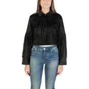 ONLY Jakna iz umetnega usnja Diane 15354896 Črna Regular Fit