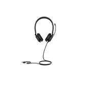 Yealink UH35 Dual Teams USB-C/A Slušalice Žičano Obruč za glavu Pozivi/glazba USB Type-C / USB Type-A Crno