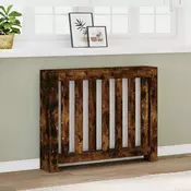 Vidaxl vidaXL Pokrov za radiator dimljen hrast 104x20x82 cm