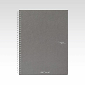 Bilježnica Fabriano Ecoqua original A4 90g 70L spiralna crte antracite 19290201