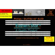 ES-4351 - VOX 43ADW-D1B, DAHUA DHI-LM43-F200 LED TRAKE
