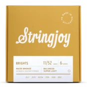 shumee Stringjoy BB1152 struny na akustickú gitaru BRIGHTS 80/20 bronzové 11-52