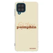 Silikonski prozorni ovitek za Samsung Galaxy A12 A125F - Hey there pumpkin