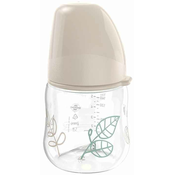 Nip Green PP flašica bež 150ml 0m+, S protok
