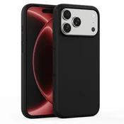 MaxMobile maskica za iPhone 17 Pro/18 Pro SILICONE MIKRO crna