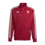 ADIDAS PERFORMANCE Športna jopa na zadrgo FEF OG kremna/rumena/bordo