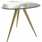 Klubska mizica TOILETPAPER TWO OF SPADES, 57 x 48 cm, siva, Seletti