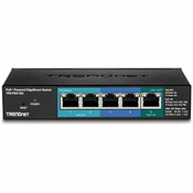 Trendnet TPE-P521ES mrežni prekidac Upravljano Gigabit Ethernet (10/100/1000) Podrška za napajanje putem Etherneta (PoE) Crno