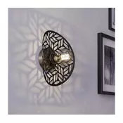 Eglo 44125 - Stensko svetilo SWABY 1xE27/60W/230V bronz