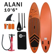 SUP deska ALANI 10’6” - All Around - 11.7 kg - 320 cm - 81 cm - 15 cm - Drop Stitch - Enoslojna (Single Layer) - 15 psi - 150 kg - Različne vodne pogoje