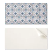 shumee Komplet vinilnih ploščic z vzorcem in ornamenti na ploščicah 10x40x20 cm