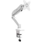 Namizni nosilec PORT za monitor, do 32, max 8 kg, aluminj, bel