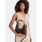Ročna torba Calvin Klein Bold Ck Small Crescent Bag LV04F3561G Temno rjava