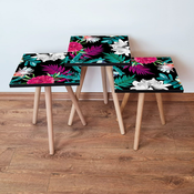 HANAH HOME Set 3 stocica 3Shp190 Multicolor