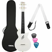 Cascha Carbon Fibre Set White Koncertne ukulele (Kot novo)