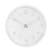 SEGNALE Stenska ura z kazalci, 20 cm, bela