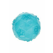 Zolux Igrača za pse TPR POP BALL 6cm turkizna