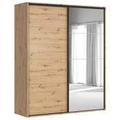 Garderobna omara z drsnimi vrati in ogledalom Flex Set ?261 - 200 cm