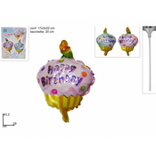 Balon folija torta Happy Birthday