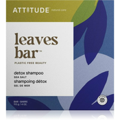 Attitude Leaves Bar Sea Salt trdi šampon z razstrupljevalnim učinkom 113 g