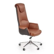Halmar Pisarniški stol CALVANO dark brown/light brown