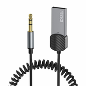 Kabel TECH-PROTECT ULTRABOOST Bluetooth AUX audio adapter kabel sivi (9490713933824)