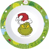 Grinch: Plastični globoki krožnik – primeren za mikrovalovko