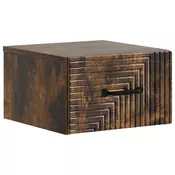 vidaXL vidaXL Stenski nočni omarici Dimljen hrast 34,5 x 33 x 20 cm, (5000209871)