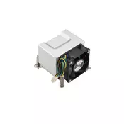 Supermicro SNK-P0074AP4 2U Active CPU HS, Side-mount Fan, for Intel Socket H Series (SNK-P0074AP4)