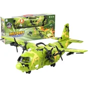 slomart LEAN TOYS Ogromen vojaški letalo 64 cm