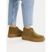 Clarks Gležnjarji Torhill Moss 26183872 Khaki