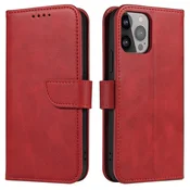 Ovitek Wozinsky Magnet za Samsung Galaxy S23 Ultra, rdeč