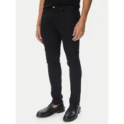 HUGO Jeans hlače 50579751 Črna Extra Slim Fit