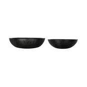 Eglo 428061 - SET od 2 kom dekorativna cinija OKAYAMA, precnik 84 cm, crna