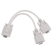 slomart LP VGA adapter (15-pin moški) na 2x (15-pin ženski)