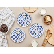 Hermia Set dezertnih tanjira, 6 komada, Plavi