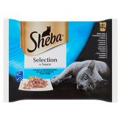 Sheba Selection u vrecici -izbor ribe 4 x 85 g