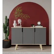 Hanah Home Komoda Verona 120, Antracit