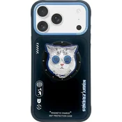 shumee Ovitek za očala Nimmy, kul CAT, združljiv z MagSafe, za iPhone 17 Pro, črne in modre barve