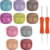 Kvačkalna preja Kurtzy Colourful Glitter (10 kroglic) - 2 kvački