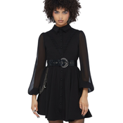 Ženska obleka KILLSTAR - Miss Mourning - Black - KSRA014315