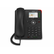 Pulsar Snom Namizni telefon D717 IP telefon Črn 3 linije TFT