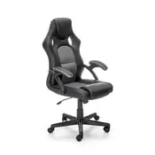 Halmar Uredska stolica BERKEL crno-siva, podesiva visina sjedišta 44–53 cm