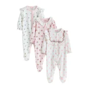Next Pižama Cath Kidston zelena/roza/rdeča/bela