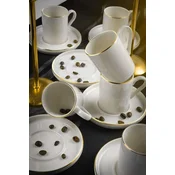 Hermia Set šolja za kafu, 12 komada, Beli